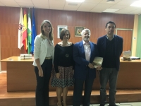 De izqda. a dcha., Rosa Gallardo, M Carmen Lin, Jos Ignacio Cubero y Javier Ortega