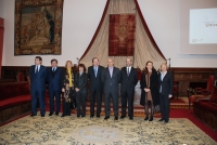 Integrantes de la Mesa del Pleno del Consejo