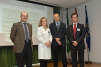 Manuel Garca, Marina lvarez, Antonio Cubero y Justo Castao