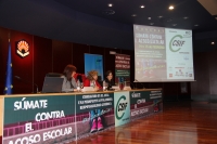 Autoridades en la inauguracin de las jornadas