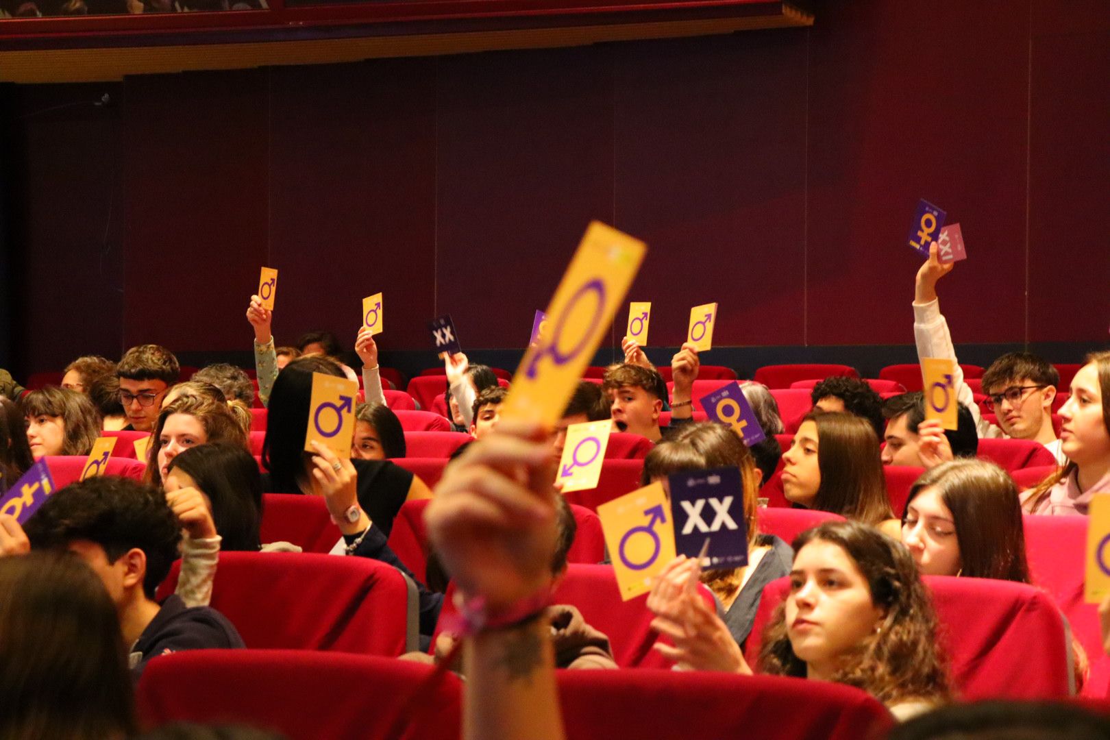 Dinámica con alumnado de Secundaria