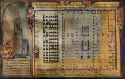 Plano anónimo de 1741 (Archivo de la Catedral de Córdoba)